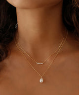 Pearl Bar Necklace