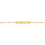 Engraved Bar Bracelet
