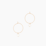 Pearl Hoops