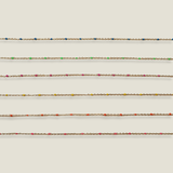 Enamel Double Strand Bracelet