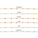 Enamel Hand Chain