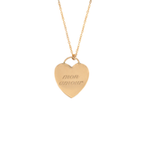 Heart Engraved Necklace