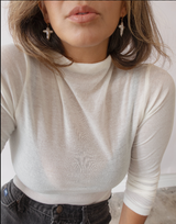 Elle Cross Hoops