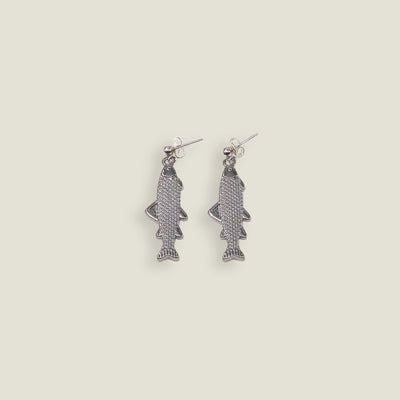 Pesce Silver Studs