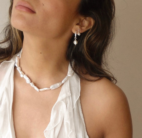 Stevie Pearl Hoops