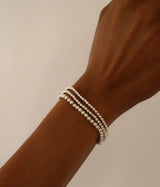 Dune Stretch Bracelets - Silver