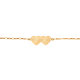 Two Hearts Bracelet