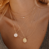 Evil Eye Coin Necklace