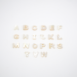 Mother of Pearl Initial Necklace